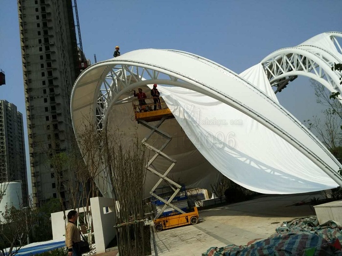 天津膜結構出入口安裝施工-燁興膜結構 天津膜結構出入口安裝施工.jpg