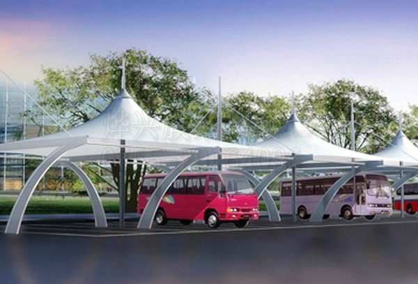 膜結(jié)構(gòu)車棚——深圳市燁興膜結(jié)構(gòu)工程有限公司 膜結(jié)構(gòu)車棚